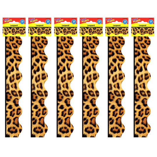 Leopard Terrific Trimmers, 39 Feet Per Pack, 6 Packs