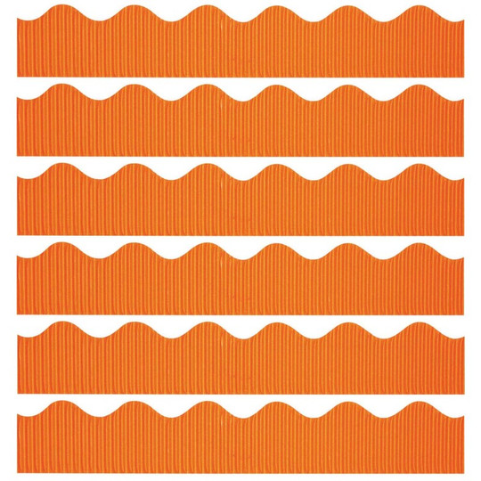 Decorative Border, Orange, 2-1/4'' x 50', 6 Rolls