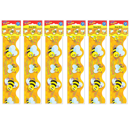 Busy Bees Terrific Trimmers, 39 Feet Per Pack, 6 Packs