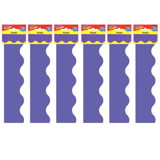 Purple Terrific Trimmers, 39 Feet Per Pack, 6 Packs