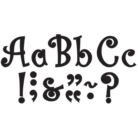 5'' Bling Letters with Jewels, 395 Pieces