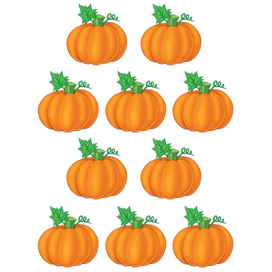 Pumpkins Accents, Pack of 30