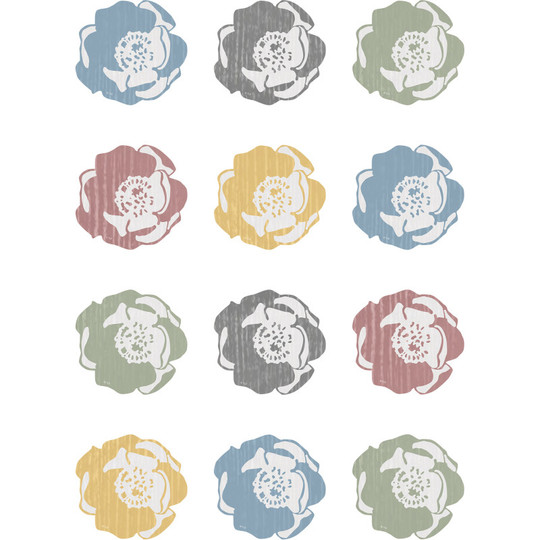 Classroom Cottage Rosettes Mini Accents, Pack of 36