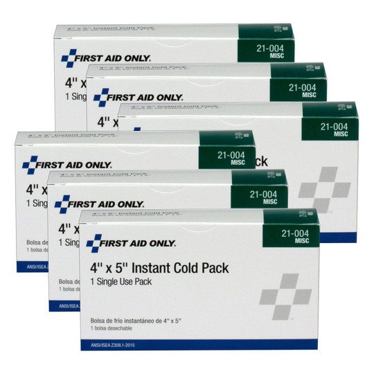 Cold Pack, 4'' x 5'', Pack of 6