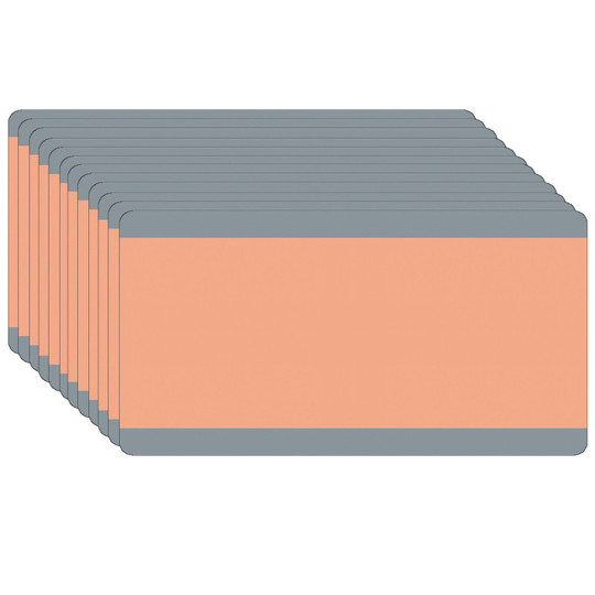 Big Reading Guide, 3-3/4'' x 7-1/4'', Peach, Pack of 12