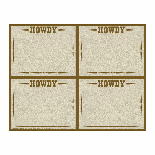 Wild Wild Classroom Name Tags, 2-7/8'' x 2-1/4'', Pack of 40