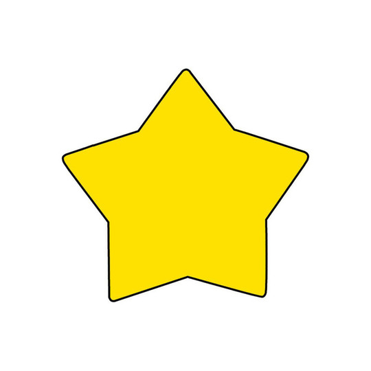 Star Large Notepad, 5'' x 7'', 50 Sheets