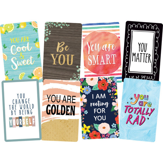 Encouragement Cards, 2-3/16'' x 3-1/2'', Pack of 42