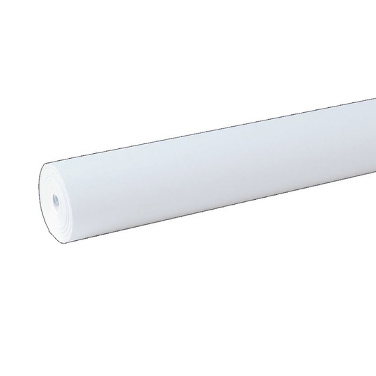 Bulletin Board Art Paper, White, 48'' x 200', 1 Roll
