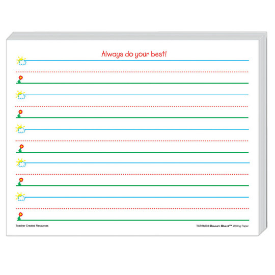 Smart Start K-1 Writing Paper: 360 Sheets