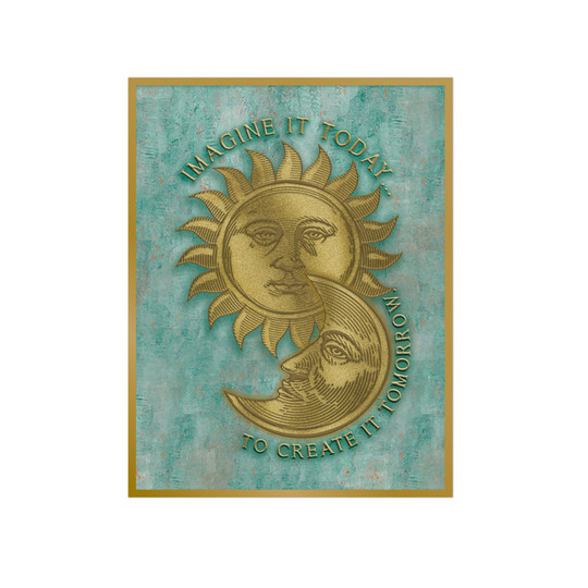 Curiosity Garden Imagine It Today Chart, 17'' x 22''