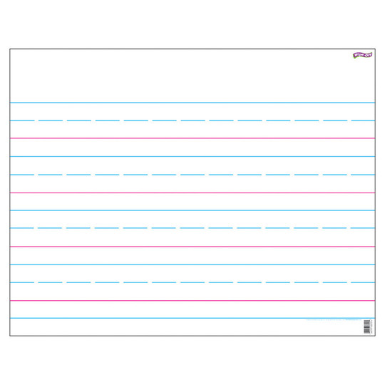 Handwriting Paper Wipe-Off Chart, 22'' x 28''