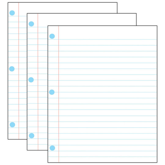 Large Magnetic Notebook Page, 12'' x 15'', Pack of 3