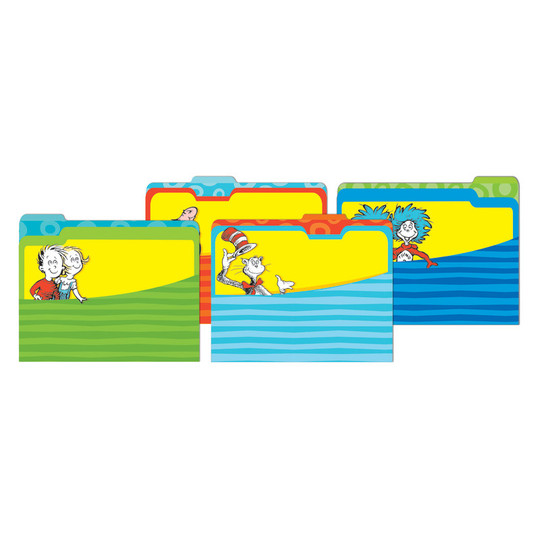 Dr. Seuss Classic File Folders, Pack of 4