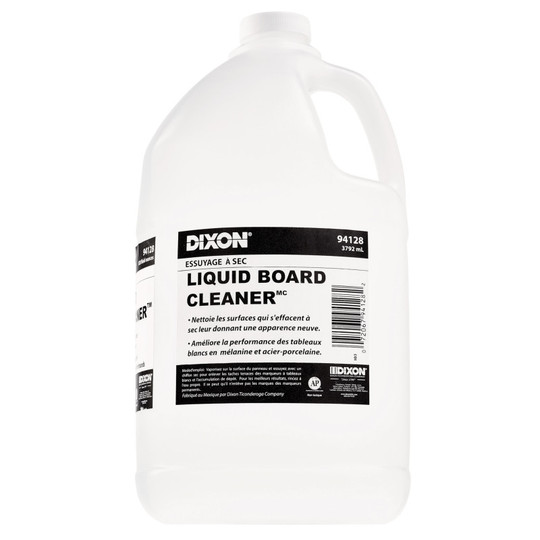 Dry Erase Board Cleaner, Gallon Bottle, 128 o.