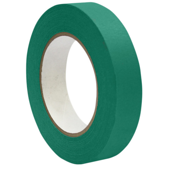 Premium Grade Masking Tape, 1'' x 55 yds, Green