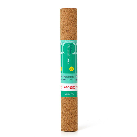 Adhesive Roll, Cork, 18'' x 4'