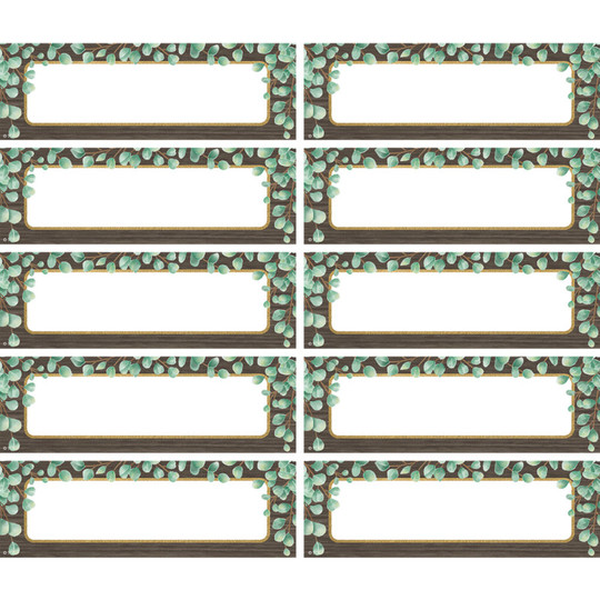 Eucalyptus Labels Magnetic Accents, Pack of 20