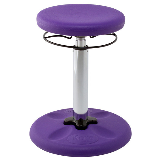 Kids Adjustable Tall Wobble Chair 1.5-24'', Purple