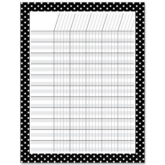 Incentive Chart, 17'' x 22''