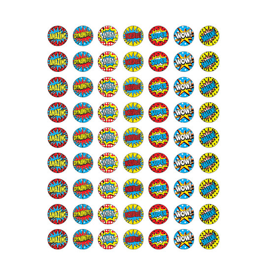 Superhero Mini Stickers