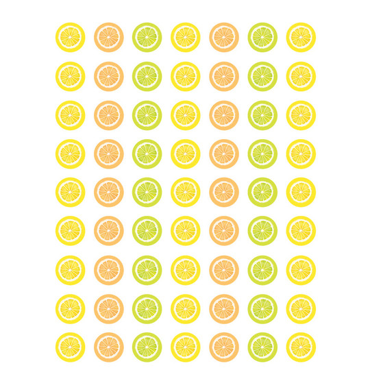 Lemon Zest Mini Stickers, Pack of 378
