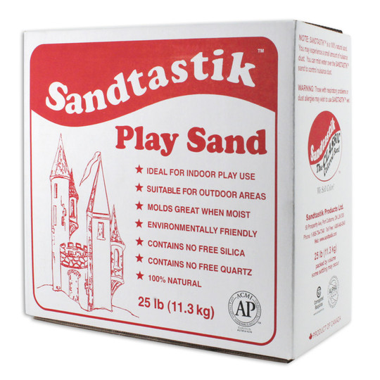 Sparkling White Play Sand, 25 lb (1.3 kg)