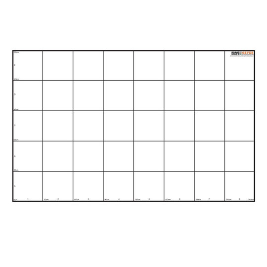Wonder League Robotics Competition Grid Mat, 150cm x 240cm with 30cm Grid