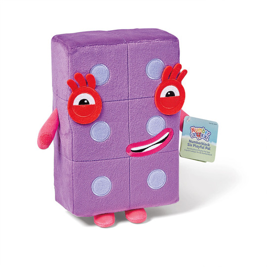 Numberblocks Six Playful Pal Plush Figure