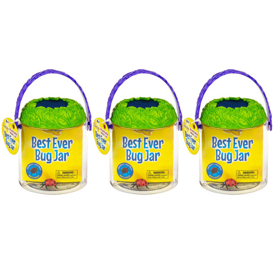 Best Ever Bug Jar, Pack of 3