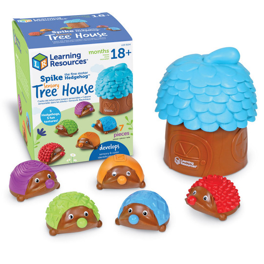 Spike the Fine Motor Hedgehog Sensory Tree House