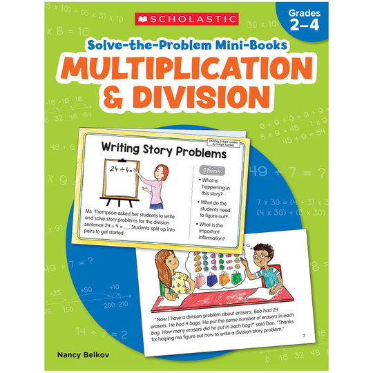 Solve-the-Problem Mini Books: Multiplication & Division