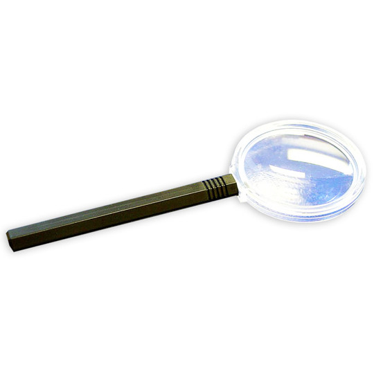 3X Magnifier, Plastic, 6''