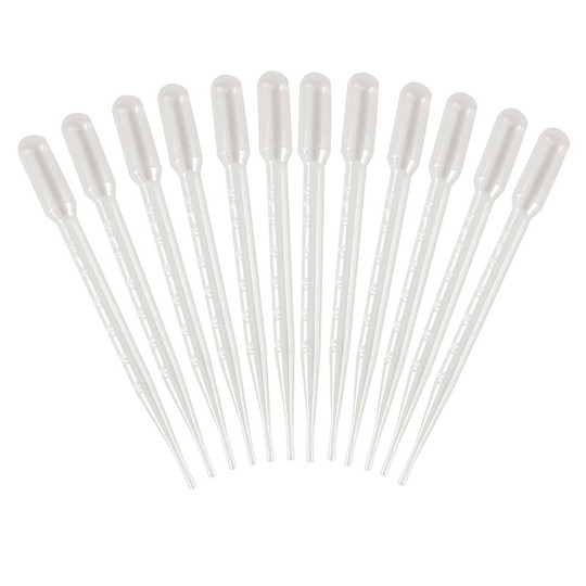 Plastic Pipettes, Pack of 12