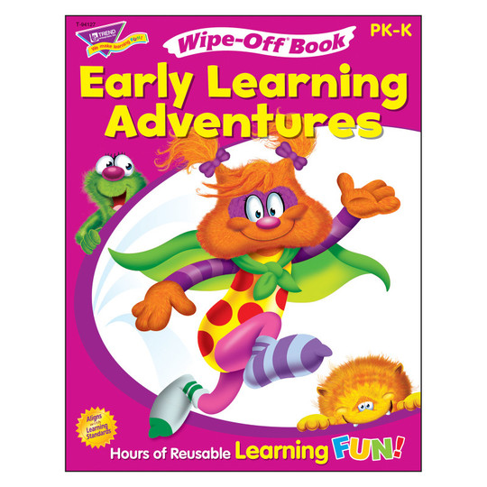Get Ready for Kindergarten 1 Wipe-Off Book, 28 Pages