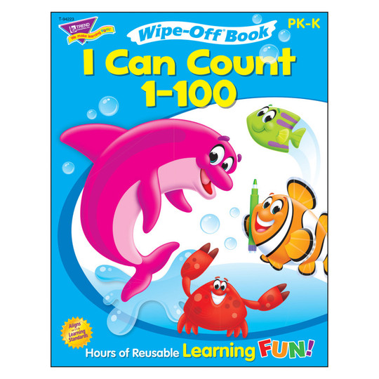 I Can Count 1-100 Wipe-Off Book