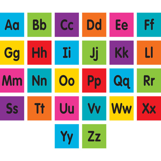 Spot On Alphabet Carpet Markers, 4''