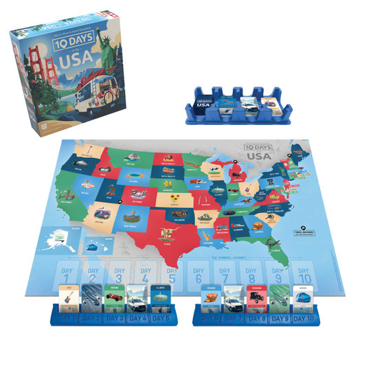 10 Days In The USA Board Game