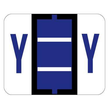 Smead Compatible Alphabetic Labels - BCCS Series (Sheet) Y- Purple