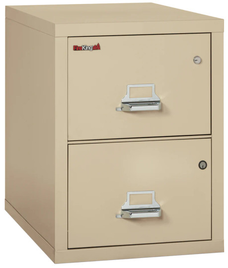FireKing Safe In A File Fireproof File Cabinet - 2 Drawer Legal - 21W 31D - 2-2131-CSF