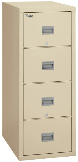 FireKing Patriot Series Fireproof File Cabinet - 4 Drawer - 18W 31D - Letter - 4P1831-C