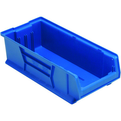 Blue Jumbo Ultra Bin 23.88'' W x 11'' D x 7'' H - Case of 4 (23.875 in W x 7 in D x 11 in H)