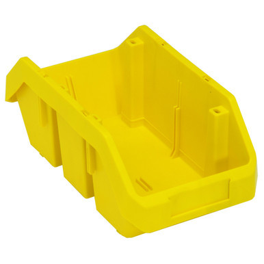 Yellow QuickPick Double Sided Bin 12.5'' L x 6.63'' W x 5'' H Case of 20 (12.5 in W x 5 in D x 6.625 in H)