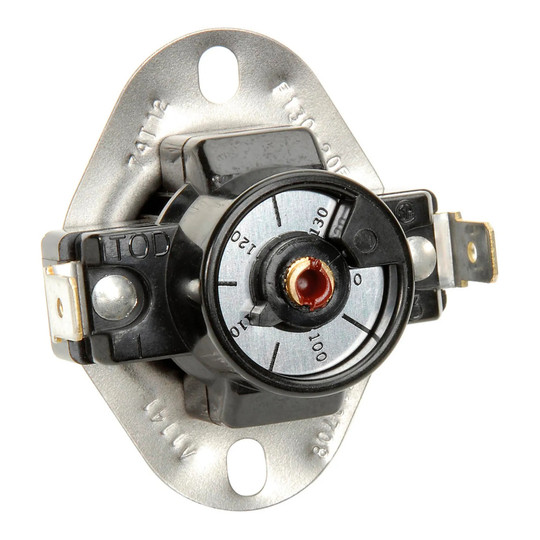 Adjustable airflow thermostat with dial knob