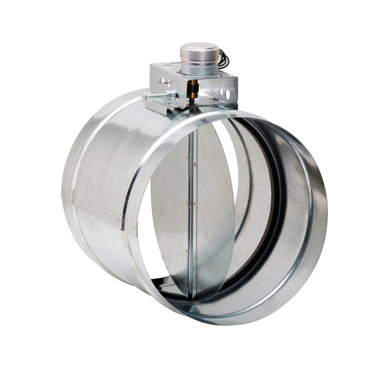14-inch 24V motorized shut-off damper