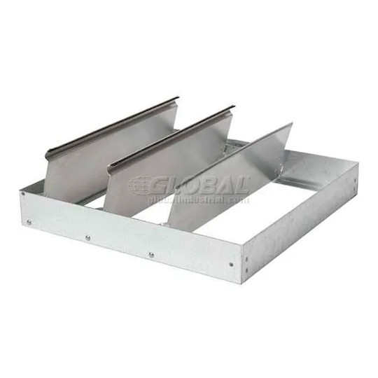 20-inch horizontal-mount exhaust backdraft damper