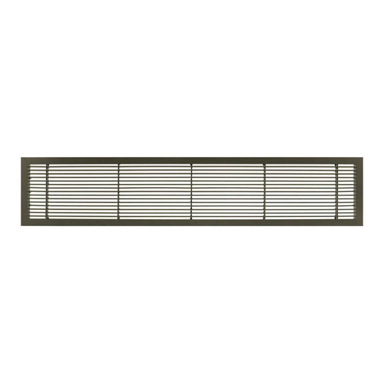 Fixed-bar supply and return air vent grille