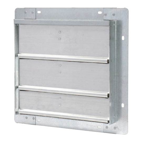 12-inch low-velocity automatic exhaust shutter