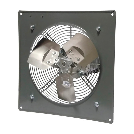 14-inch panel mount exhaust fan with intake-side wire guard