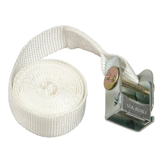Fixing strap with galvanized hardware for 12 to 20 inch fabric ducts